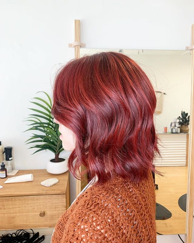 Red for the win ❤️ hair @house_of_photography13 hair by @sabelbrooke 
Haven Blue Salon
|805|460-9557|
6025 Palma Ave 
Atascadero CA 93422
#havenbluesalon #atascaderosalon #805 #805hairstylist #slolife #slocountyhair #dowtownatascaderosalon #centralc